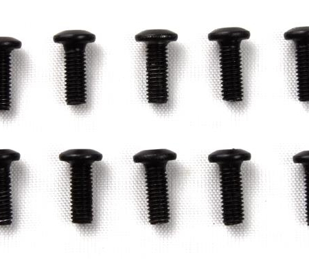 Tornillo de cabeza hexagonal de botón M3 x 8 mm (10 piezas), 122213