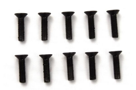 Tornillo avellanado hexagonal M3 x 10 mm (10 piezas), 122215