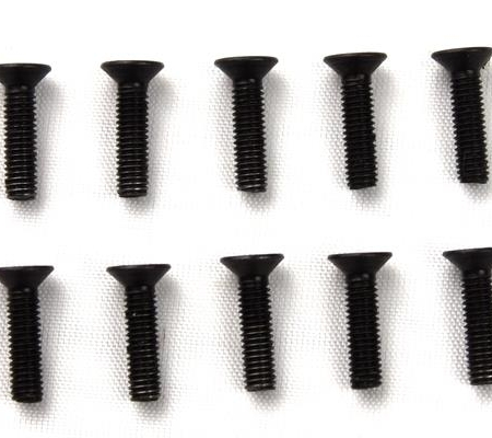 Tornillo avellanado hexagonal M3 x 10 mm (10 piezas), 122215