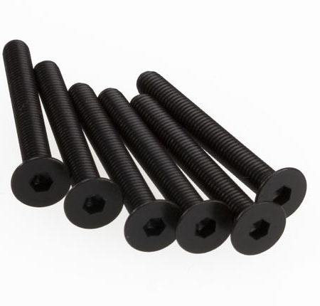 Tornillos de cabeza avellanada de 3 x 25 mm (impulso hexagonal) (6), TRX4858