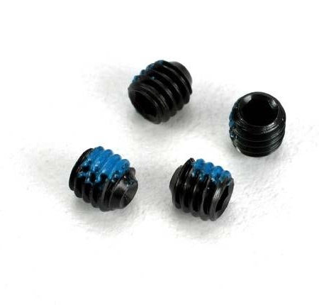 Tornillos, juego (prisionero) 4 mm (6) (con fijador de roscas), TRX4897