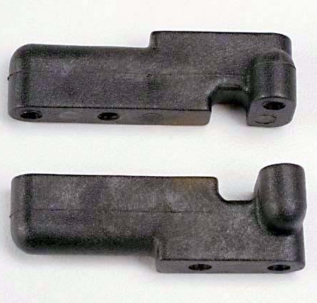 Soportes de servo, dirección/cambio (delantero y trasero) (negro), TRX4918