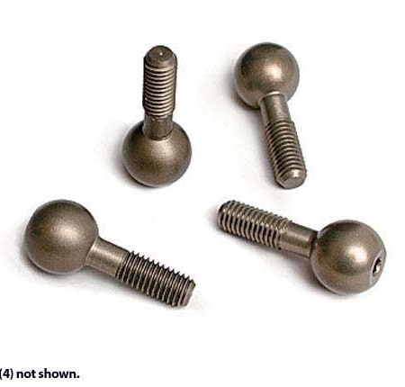 Bolas de pivote, aluminio 7075-T6 anodizado duro (4)/bola de pivote, TRX4933X
