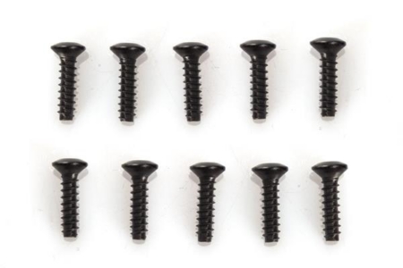 Tornillo de cabeza avellanada Phillips M3 x 20 mm (10 piezas), 122259