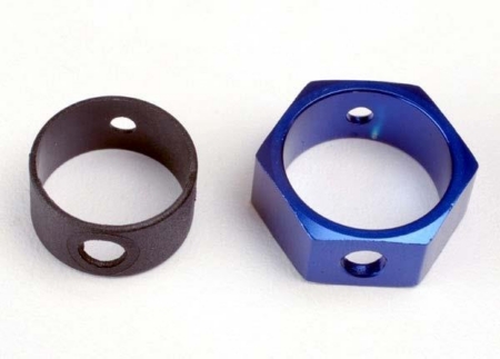 Adaptador de freno, aluminio hexagonal (azul), TRX4966