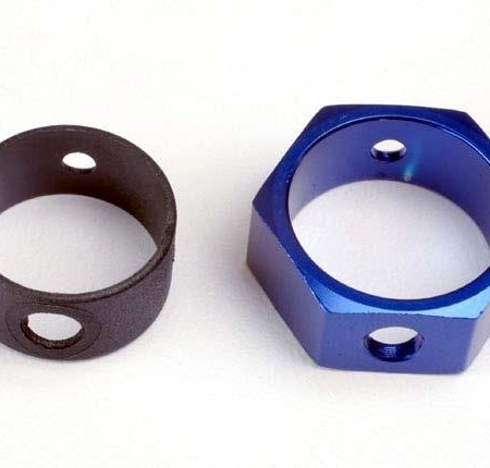 Adaptador de freno, aluminio hexagonal (azul), TRX4966