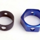 Adaptador de freno, aluminio hexagonal (azul), TRX4966