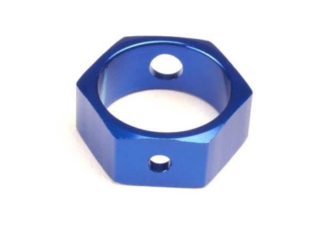 Adaptador de freno, aluminio hexagonal (azul) (uso con ejes HD), TRX4966X