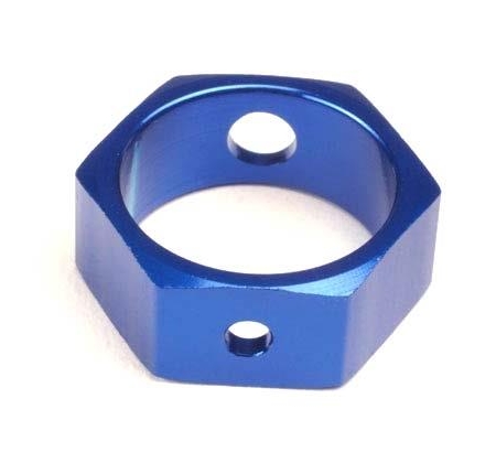 Adaptador de freno, aluminio hexagonal (azul) (uso con ejes HD), TRX4966X