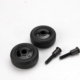 Ruedas (4)/Ejes (2), para barra de caballito Maxx, TRX4976