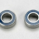 Rodamientos de bolas, sellados con caucho azul (5x10x4 mm) (2), TRX5115