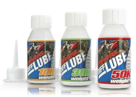 Kit de aceite diferencial (1 de cada uno: pesos 10K, 30K, 50K), TRX5136X