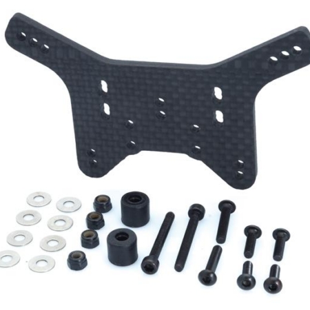 Torre de amortiguador trasero de carbono - S10 BX/TX/MT, 122510