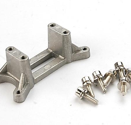 Soporte de motor, aluminio/3x10 CS con arandelas (8), TRX5160