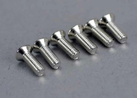 Tornillos, máquina avellanada de 2,6 x 8 mm (6), TRX5169