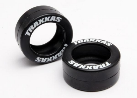 Neumáticos de goma (2) (compatibles con ruedas con barra de caballito Traxxas), TRX5185