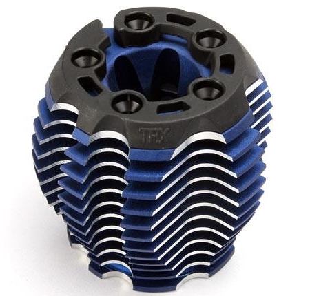 Cabezal de enfriamiento, PowerTune (aluminio mecanizado, anodizado azul) (, TRX5238R