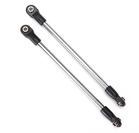 Varilla de empuje (acero) (ensamblada con extremos de varilla) (2) (usar con lon, TRX5318