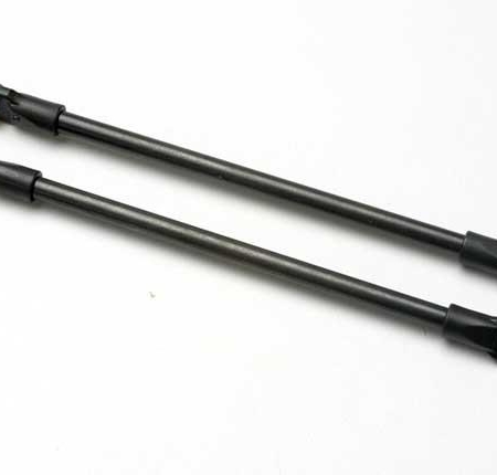 Varilla de empuje (acero) (ensamblada con extremos de varilla) (2) (negra) (uso, TRX5319
