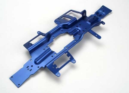Chasis, Revo (aluminio 6061-T6 de 3 mm) (anodizado azul), TRX5322
