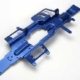 Chasis, Revo (aluminio 6061-T6 de 3 mm) (anodizado azul), TRX5322