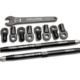 Eslabones de puntera, Revo (tubos de aluminio 7075-T6, negros) (128 mm, compatible con TRX5338A)