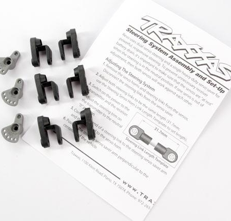 Servo bocinas, dirección y acelerador (para servos que no sean Traxxas, TRX5345X