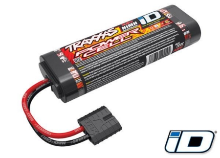 Batería, celda de energía, 3000 mAh (NiMH, 6-C plana, 7,2 V), TRX2922X