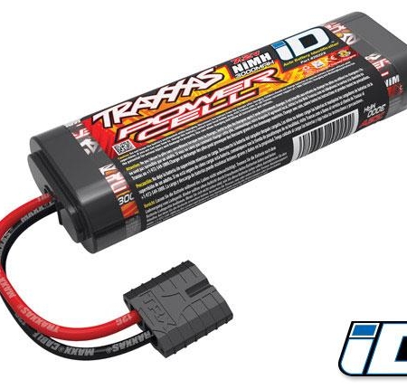 Batería, celda de energía, 3000 mAh (NiMH, 6-C plana, 7,2 V), TRX2922X