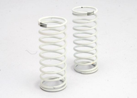 Resorte, amortiguador (blanco) (GTR) (trasero) (plata, índice 1,2) (1 par, TRX5431