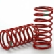 Resorte, amortiguador (rojo) (GTR) (verde de 3,5) (trasero estándar 90 mm), TRX5438