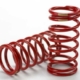 Resorte de amortiguador (rojo) (GTR) (índice 3,8 dorado) (1 par), TRX5439