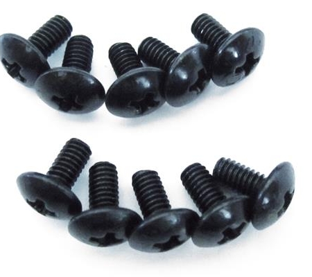 Tornillo de cabeza plana M2,5 x 5 mm (10 piezas) - S10 Twister, 124048