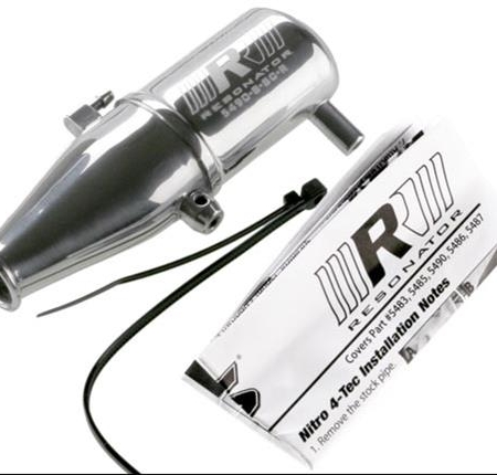 Tubo sintonizado, resonador, legal para R.O.A.R. (cámara única, mejorado, TRX5490