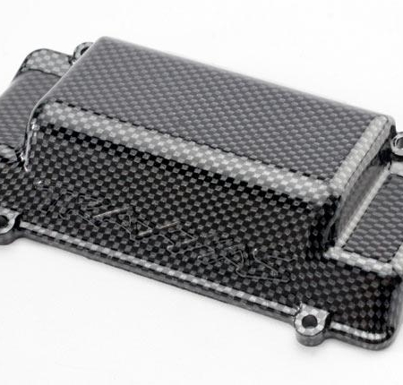 Tapa de la caja de la batería, parachoques (trasero), acabado Exo-Carbon (Jato), TRX5515G