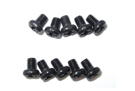 Tornillo de cabeza abombada M3 x 4 mm (10 piezas) - S10 Twister, 124052