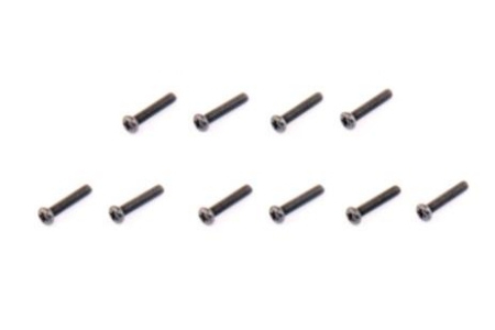 Tornillo de cabeza abombada M3 x 10 mm (10 piezas) - S10 Twister, 124054