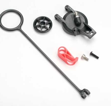 Anillo de tiro (1)/tapa del tanque de combustible (1)/abrazadera de apagado del motor (1)/, TRX5547