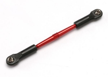 Tensor, aluminio (anodizado rojo), enlace de puntera delantero, 61 mm (1, TRX5595