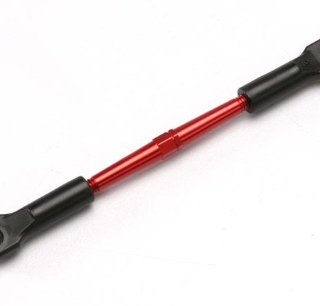 Tensor, aluminio (anodizado rojo), enlace de puntera delantero, 61 mm (1, TRX5595