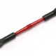 Tensor, aluminio (anodizado rojo), enlace de puntera delantero, 61 mm (1, TRX5595