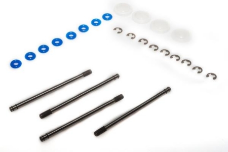 Eje de amortiguador + cámara de amortiguación (4 piezas) - S10 Twister TX, 124076