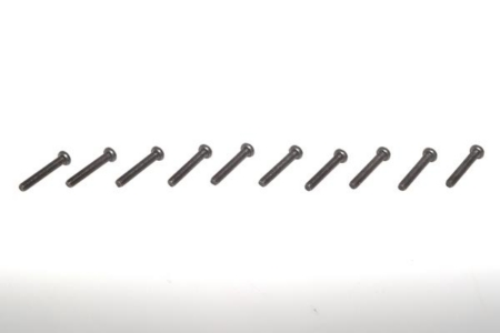 Tornillo de cabeza abombada M3 x 18 mm (10 piezas) - S10 Twister, 124080