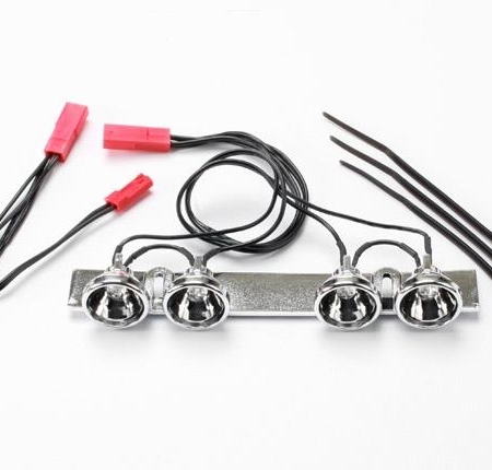 Barra de luces LED (cromada, compatible con jaula antivuelco Summit)/arnés de luces, TRX5684