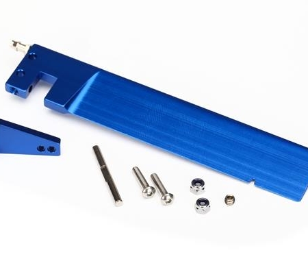 Timón (127,5 mm)/brazo del timón//pasador de bisagra/BCS de 3 x 15 mm (mancha, TRX5779)