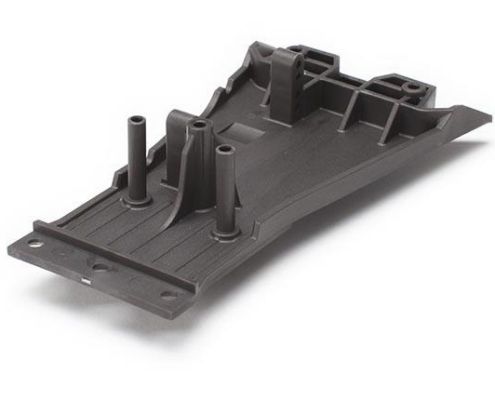 Chasis inferior Traxxas Slash 2WD centro de gravedad bajo (gris) TRX5831G