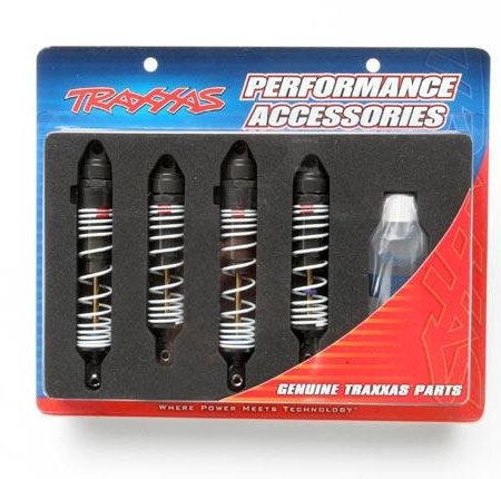 Amortiguadores Big Bore, Slash (aluminio T6 anodizado duro y recubierto de teflón, TRX5862)