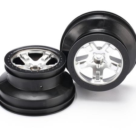 Ruedas, Sct Cromo Satinado, Negro, TRX5874X