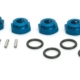 Adaptador de rueda de aluminio azul (4 piezas) - S10 Blast, 124600