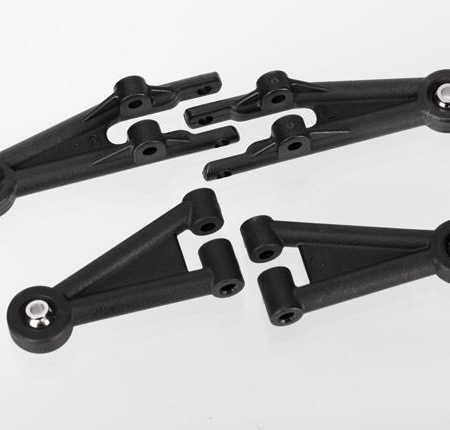 Brazos de suspensión delanteros (2 inferiores, 2 superiores, ensamblados con bal, TRX6931